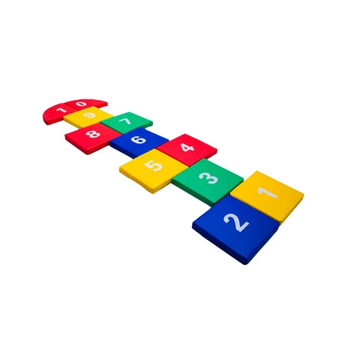 Modulær barnenummermatte