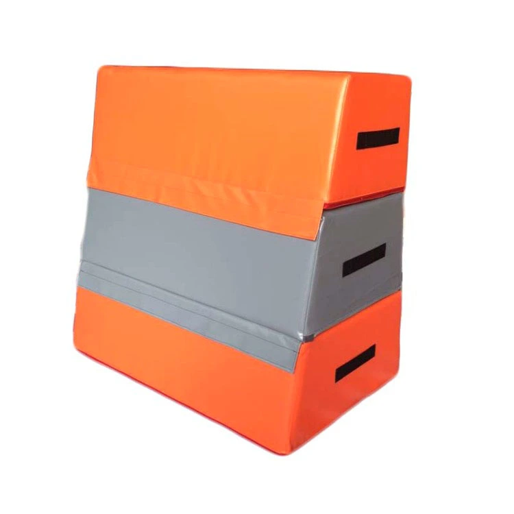 Myk treseksjons firkantet hoppeboks